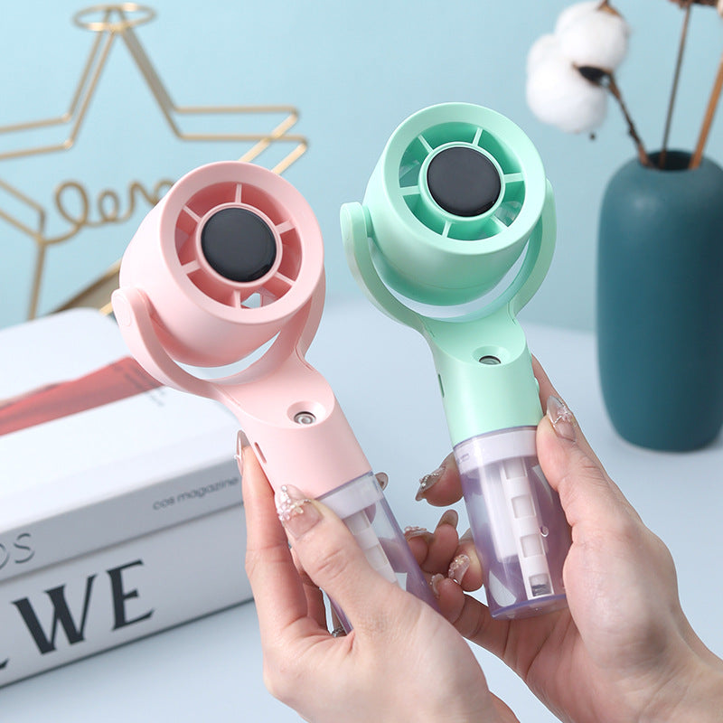Unisex Bærbar Mini-Vifte med Vannsprayer Skanto
