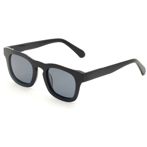 Dame fashionable solbriller med moderne, gjennomsiktig ramme Skanto
