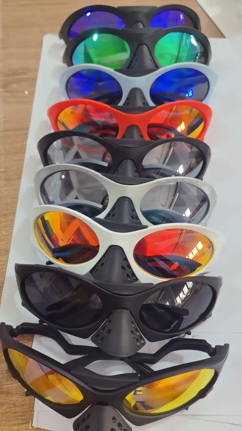 Damen Sporty Multilinsen-solbrille med ventilasjonssystem Skanto