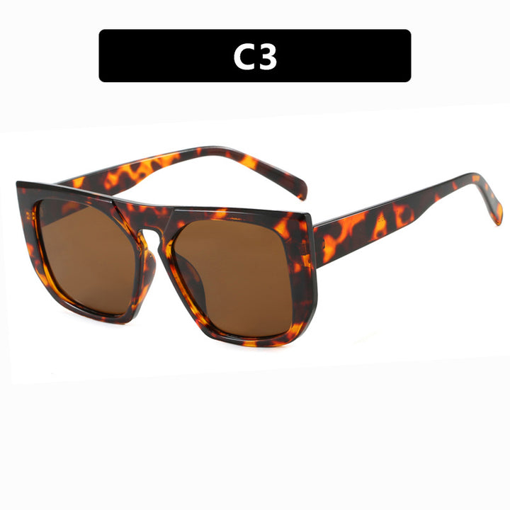Dame firkantet motes solbrille Skanto