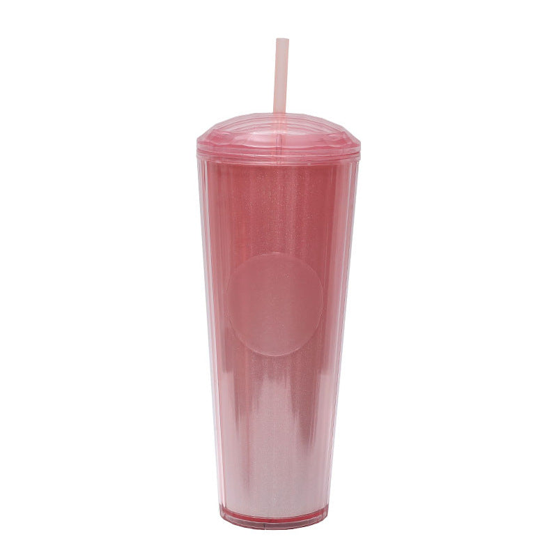 Unisex fleksibel drikkekopp med ergonomisk sugerør Skanto