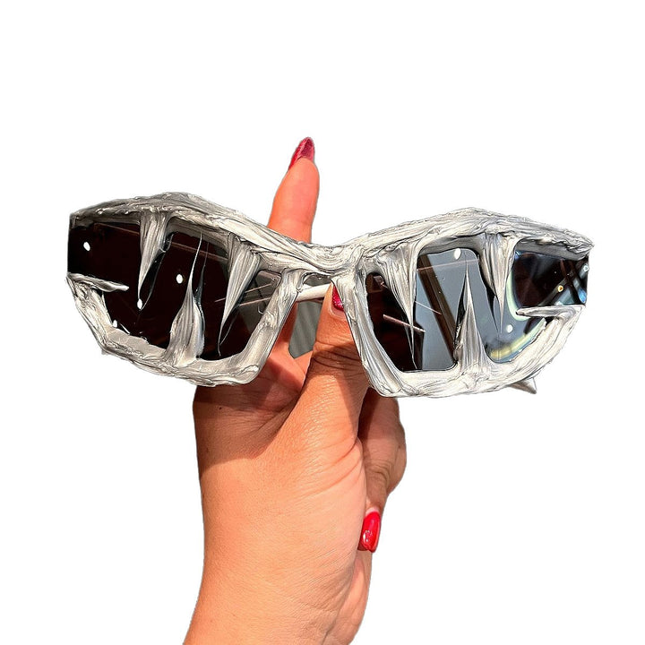 Damer Futuristisk Sports solbrille med ekstraordinær enhjørning design Skanto