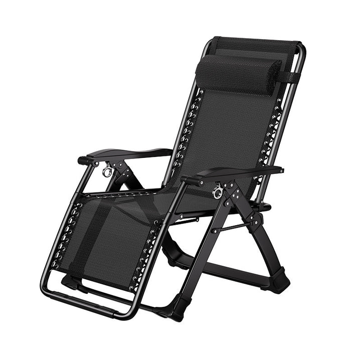 Damer Foldsbar Loungestol med ergonomisk hodepute og stabil rammekonstruksjon Skanto