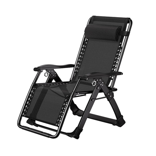 Damer Foldsbar Loungestol med ergonomisk hodepute og stabil rammekonstruksjon Skanto