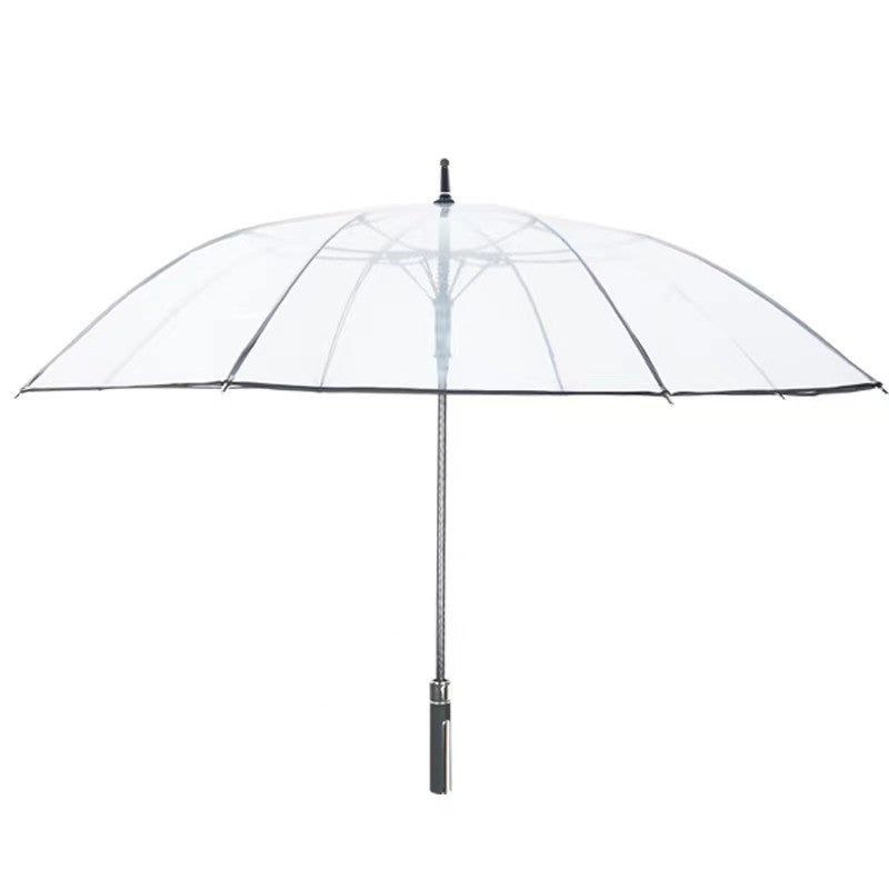 Damer Transparent Paraply med Ergonomisk Håndtak Skanto