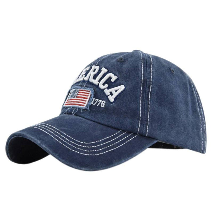 Herre Vintage-Inspirert Brodert Baseball Caps Skanto