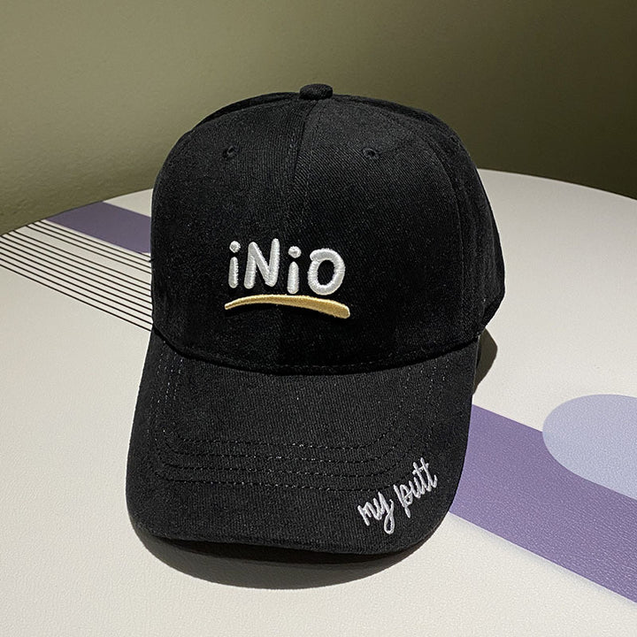 Herrebrodert avslappet baseballcap Skanto