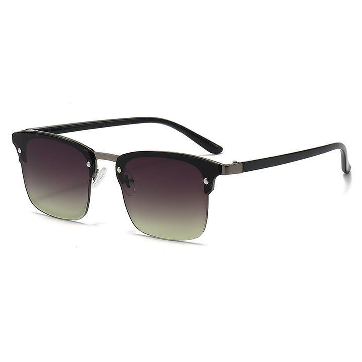 Dame moteriktig kvadratisk solbrille med robust ramme Skanto