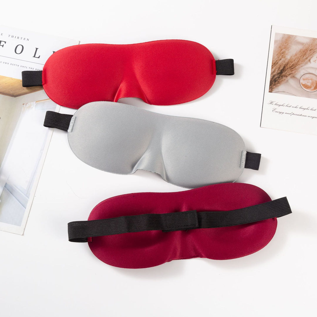 Unisex nan anatomisk formet sovemaske med formede øyeåpninger, lett skumkjerne og elastisk komfortbånd Skanto