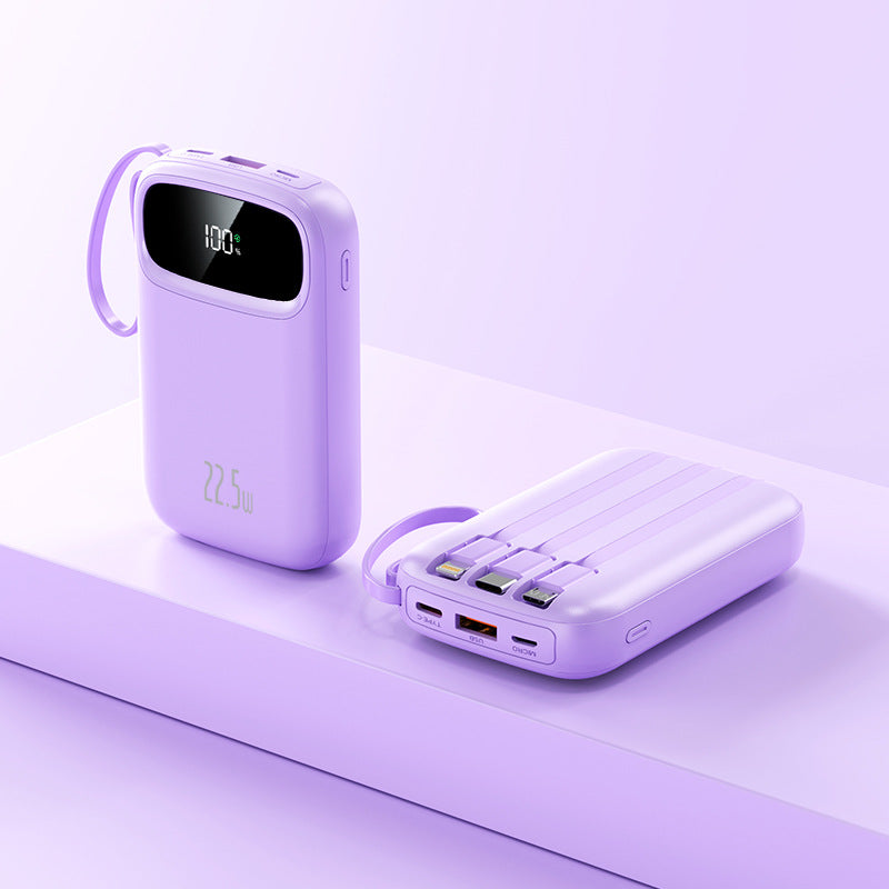 Bærbar powerbank med LED-skjerm Skanto