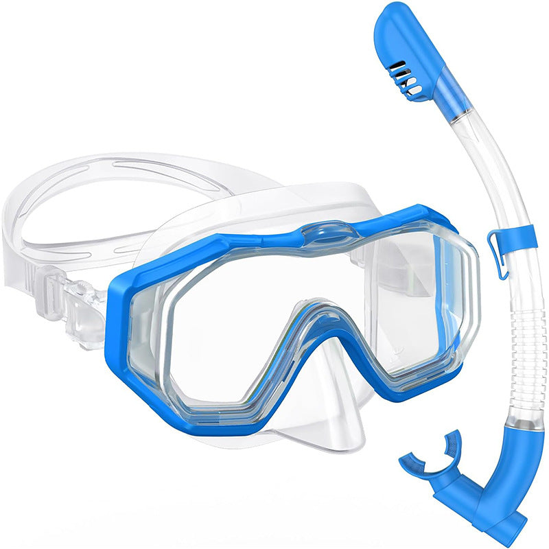 Snorkelmaske med fleksibel pusterør Skanto