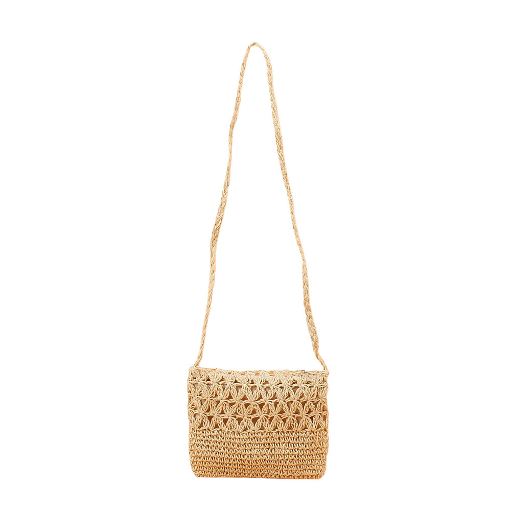Håndlaget Makramee Crossbody Bag Skanto