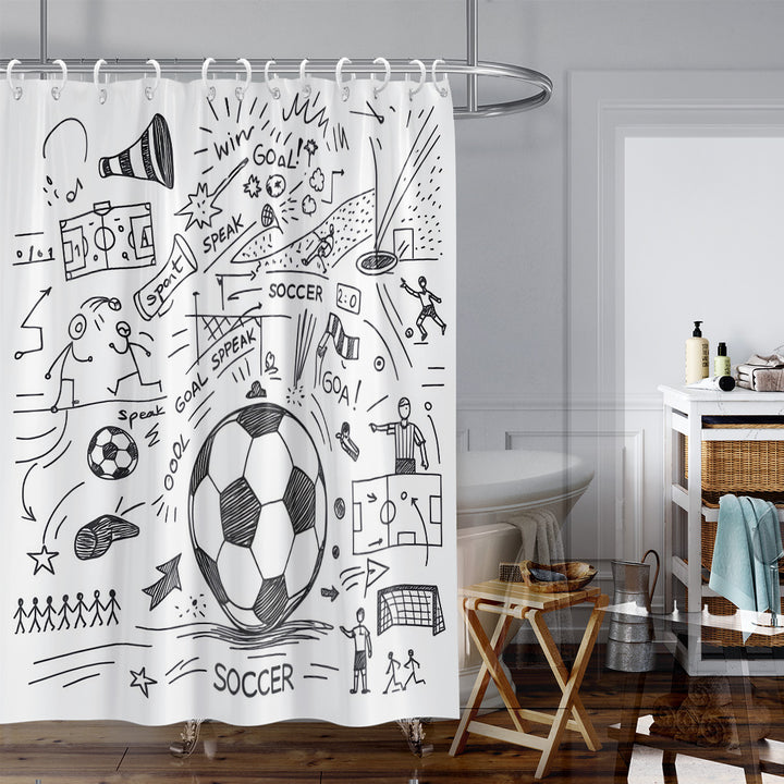 Kunstnerisk Tre Design Dusjforheng Skanto