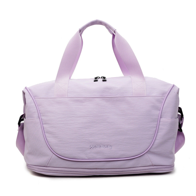 Damer Sporty Reiseduffel med romslig innvendig rom og justerbar skulderreim Skanto