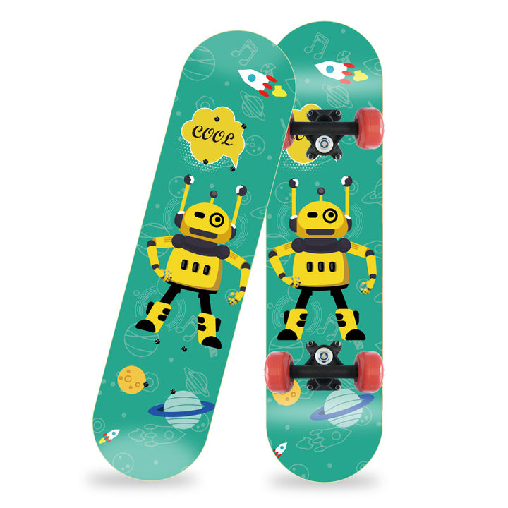 Cartoon-Inspirert Mini Skateboard Skanto