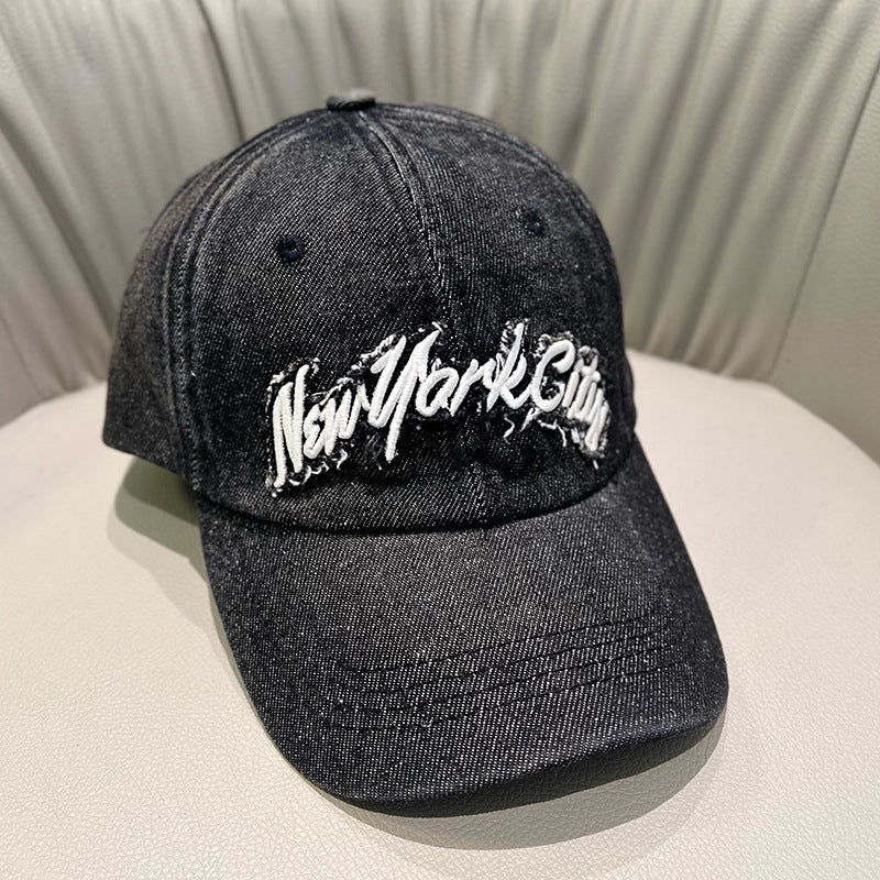 Kvinnenes Slitt Denims Caps Skanto