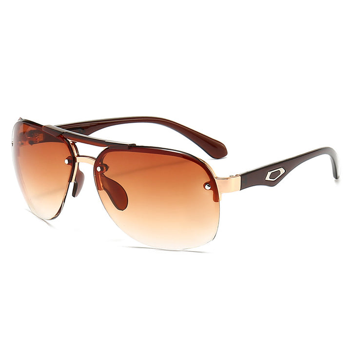 Herre sporty solbrille med moderne ramme Skanto