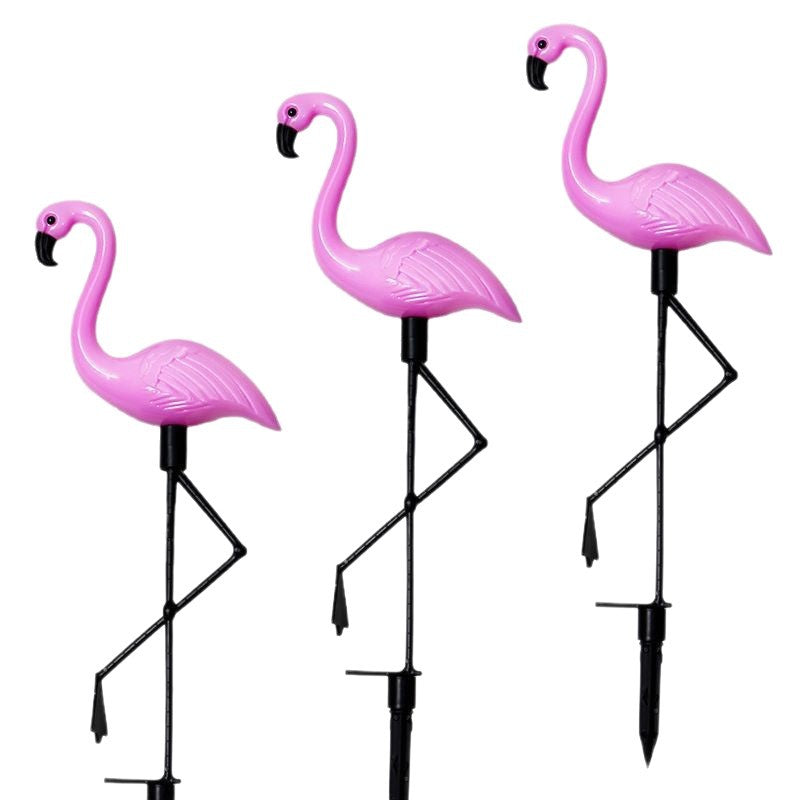 Artikulerte Flamingo Hagestake LED Akzentlys Med Justerbar Arm Skanto