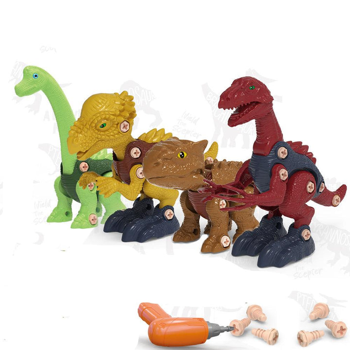 Skanto | Dinosaur Konstruksjon & Skrue Lekesett