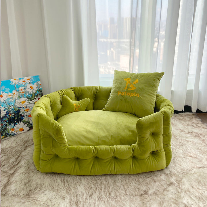 Plush Snuggle hundesofa