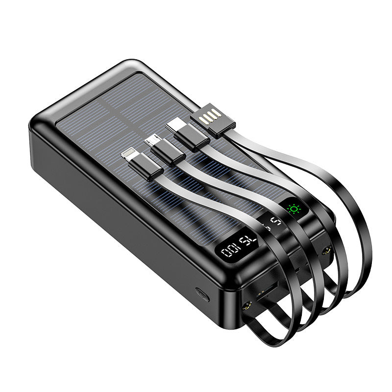 Solar-Powerbank med flere hurtigladingsfunksjoner Skanto