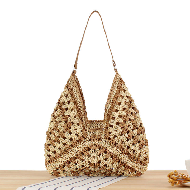 Makramee Crossbody Bag I Det Elegante Heklede Design Skanto