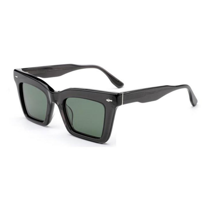 Dame firkantet solbrille med trendy design Skanto
