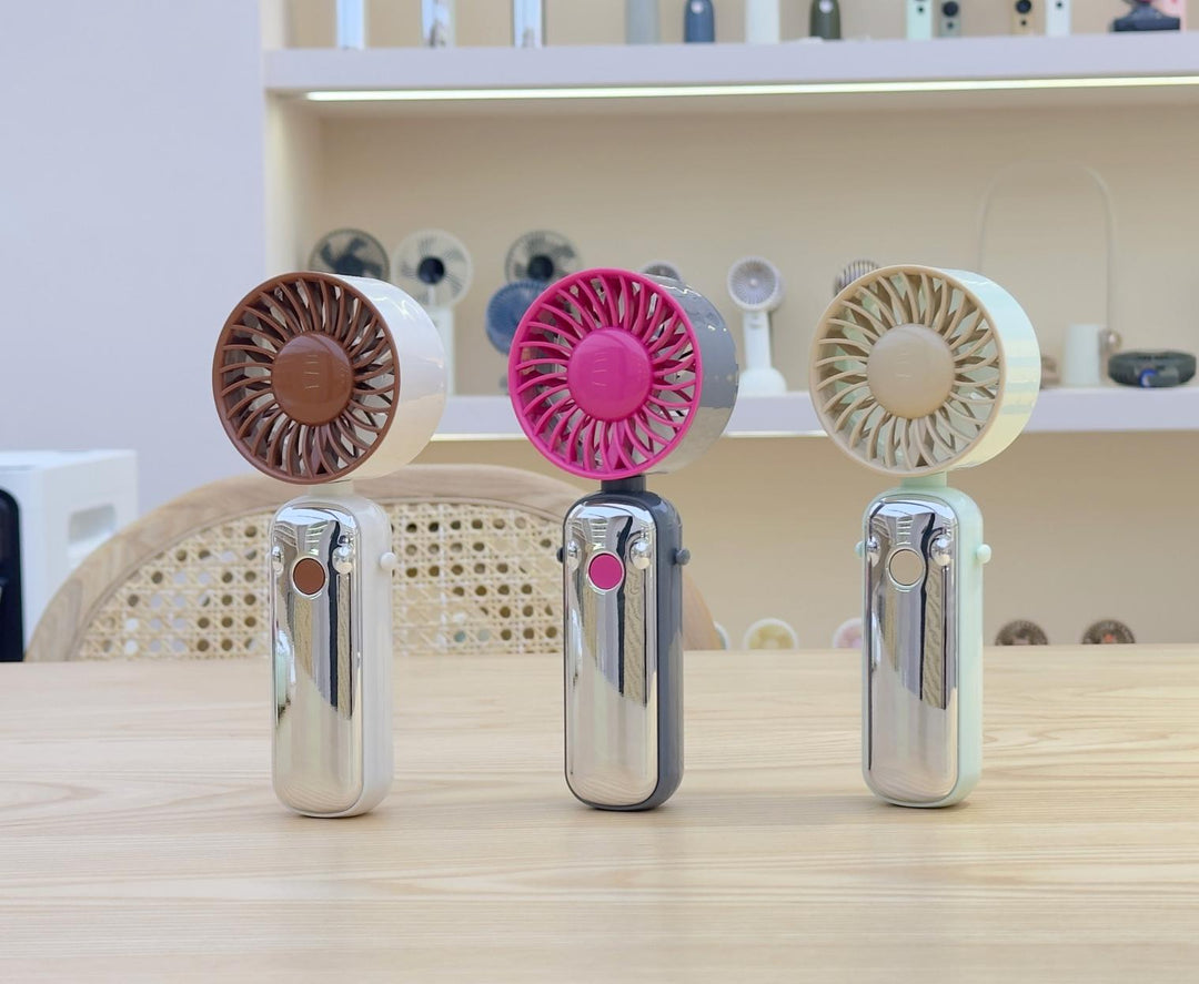 Unisex Bærbar Håndvifte med kraftig batteri og kompakt design Skanto