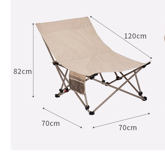 Komfortabel campingstol Skanto