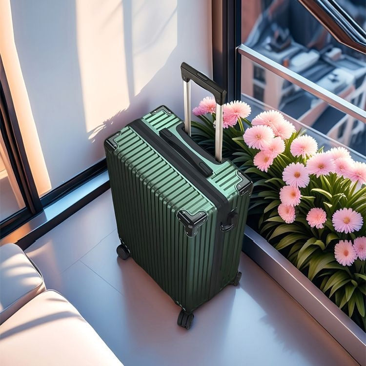 Hardshell Reise koffert med moderne 360-graders hjul og sikkert tallås Skanto