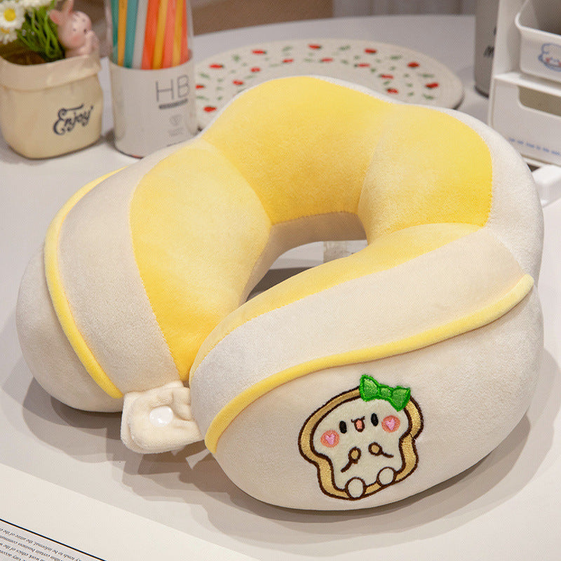 Ergonomisk nakkepute med panda-motiv Skanto