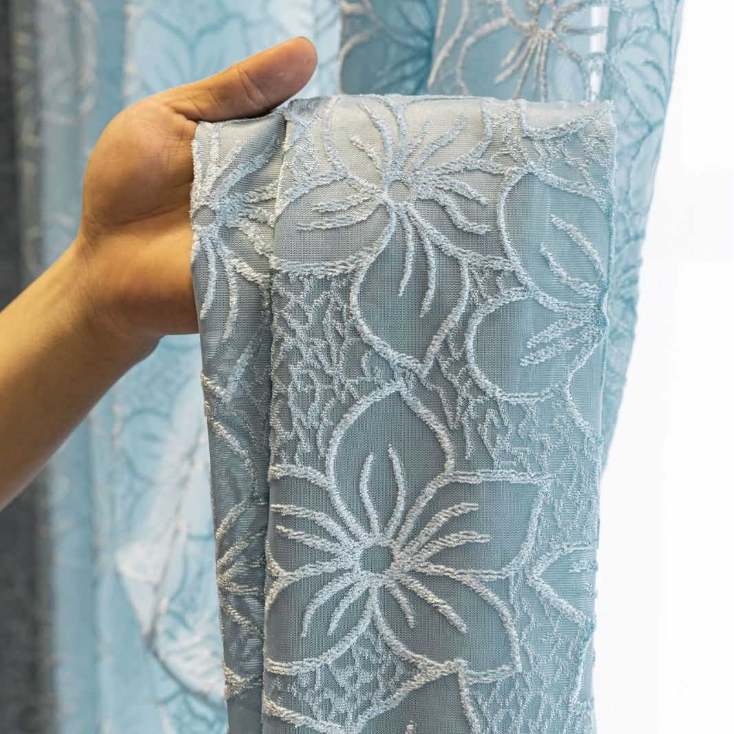 WoFloral Lace Curtain Skanto