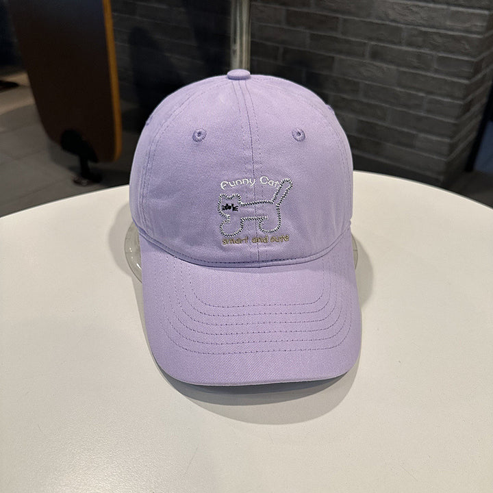 Kvinnenes Lekne Kattemotiverte Baseballcap Skanto