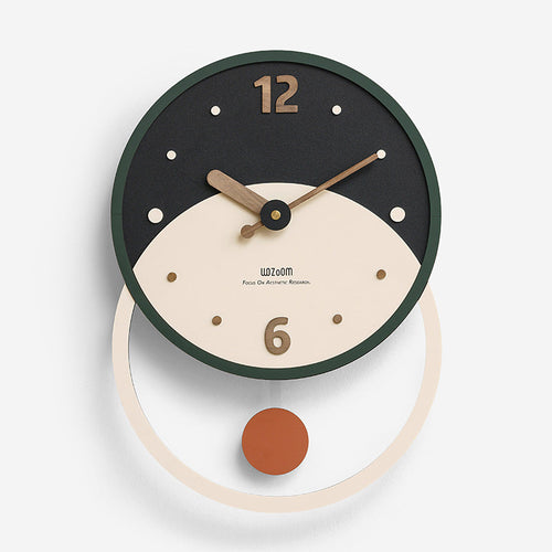 Skanto | Nordisk Minimalistisk Veggdekorasjon Klokke for Stuen