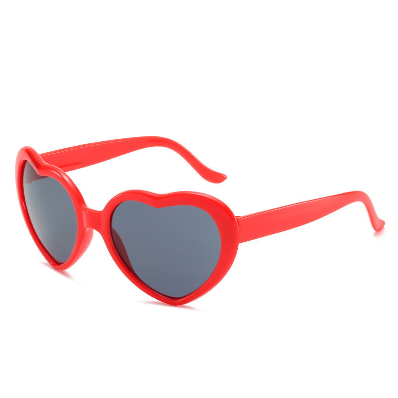 Damer hjerteformet solbrille Skanto