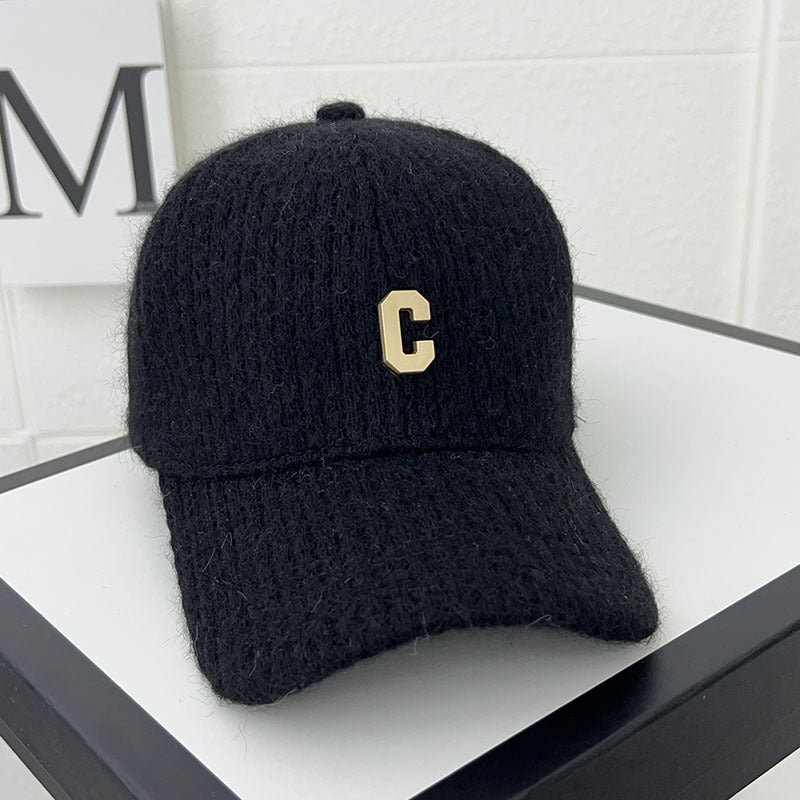 Kvinnenes Koselige Strikkede Baseballcaps Skanto