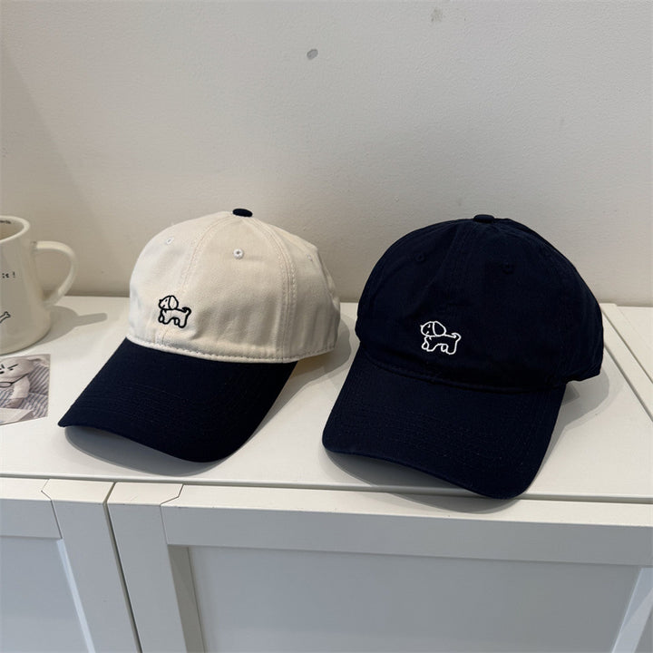 Herre Casual Hunderbrodert Caps Skanto