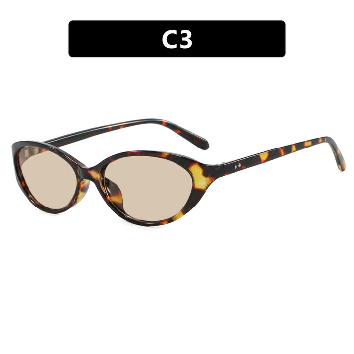 Dame Cat-Eye solbriller med stilig design og beskyttende UV-filter Skanto