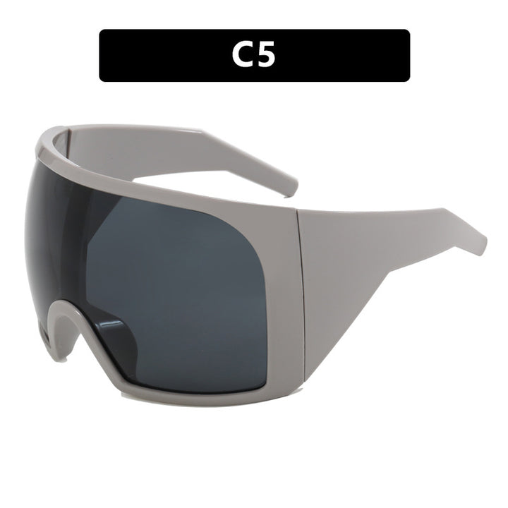 Dame sporty solbrille med aerodynamisk design Skanto