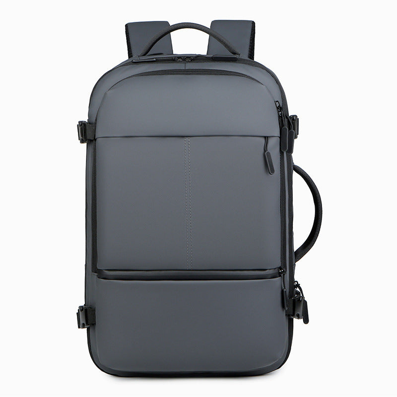 Praktisk laptopsekk med flere rom og innovativ organisering Skanto