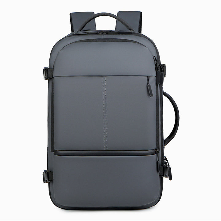 Praktisk laptopsekk med flere rom og innovativ organisering Skanto