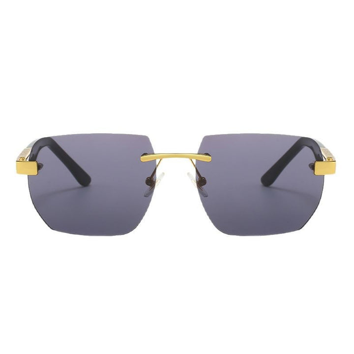 Dame Fashion-solbriller i moderne geometrisk design Skanto