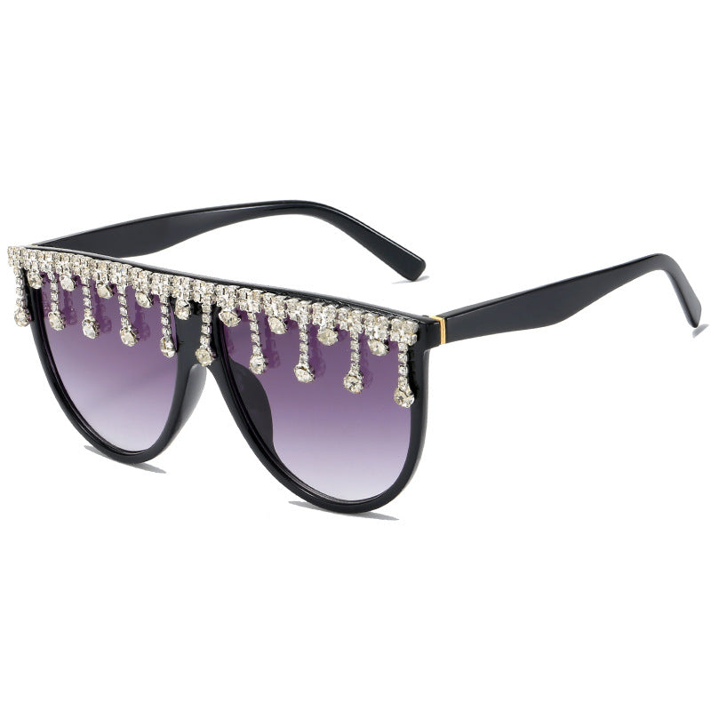 Dame Dekorativ Glamour-solbrille Skanto