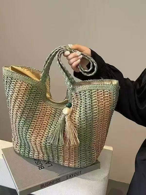 Stor Håndknutet Shopper Skanto