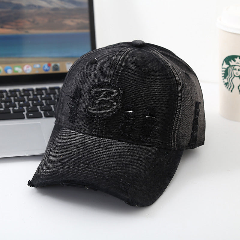 Unisex Slittet Vintage Baseball Caps Skanto