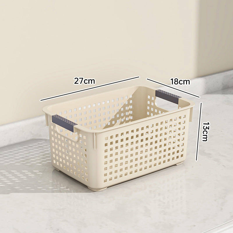Kvinnene Allsidig og Elegante Oppbevaringskurv med Solid Håndtak Skanto