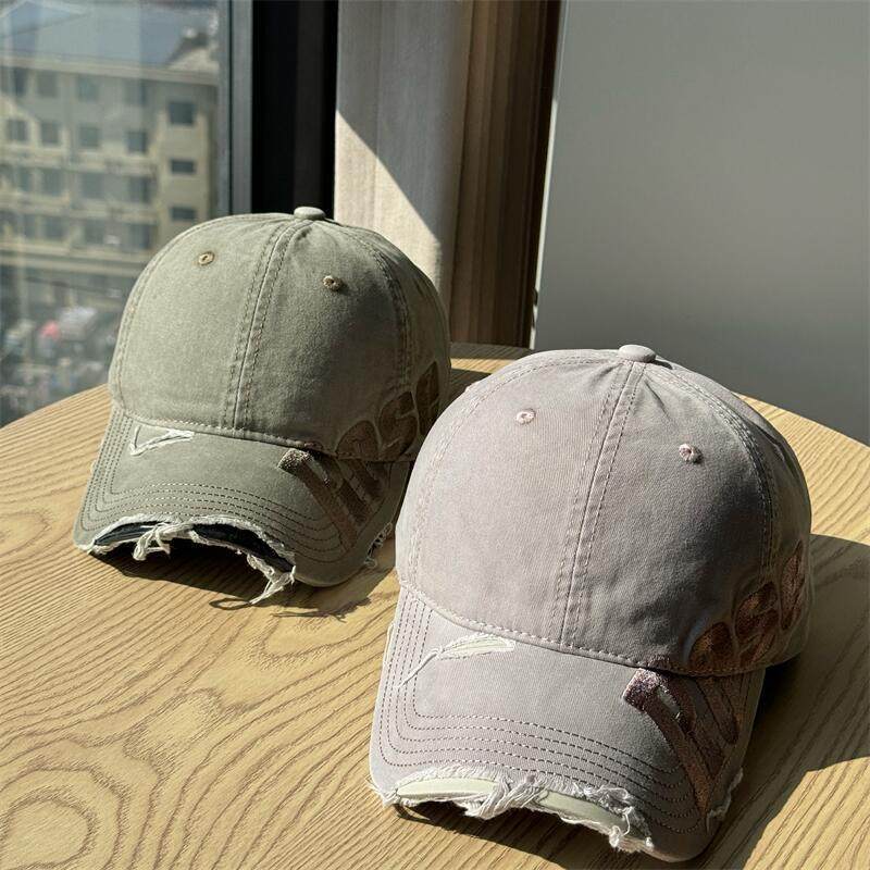 Herre Slittet Bomull Baseball Caps Skanto 1784270811