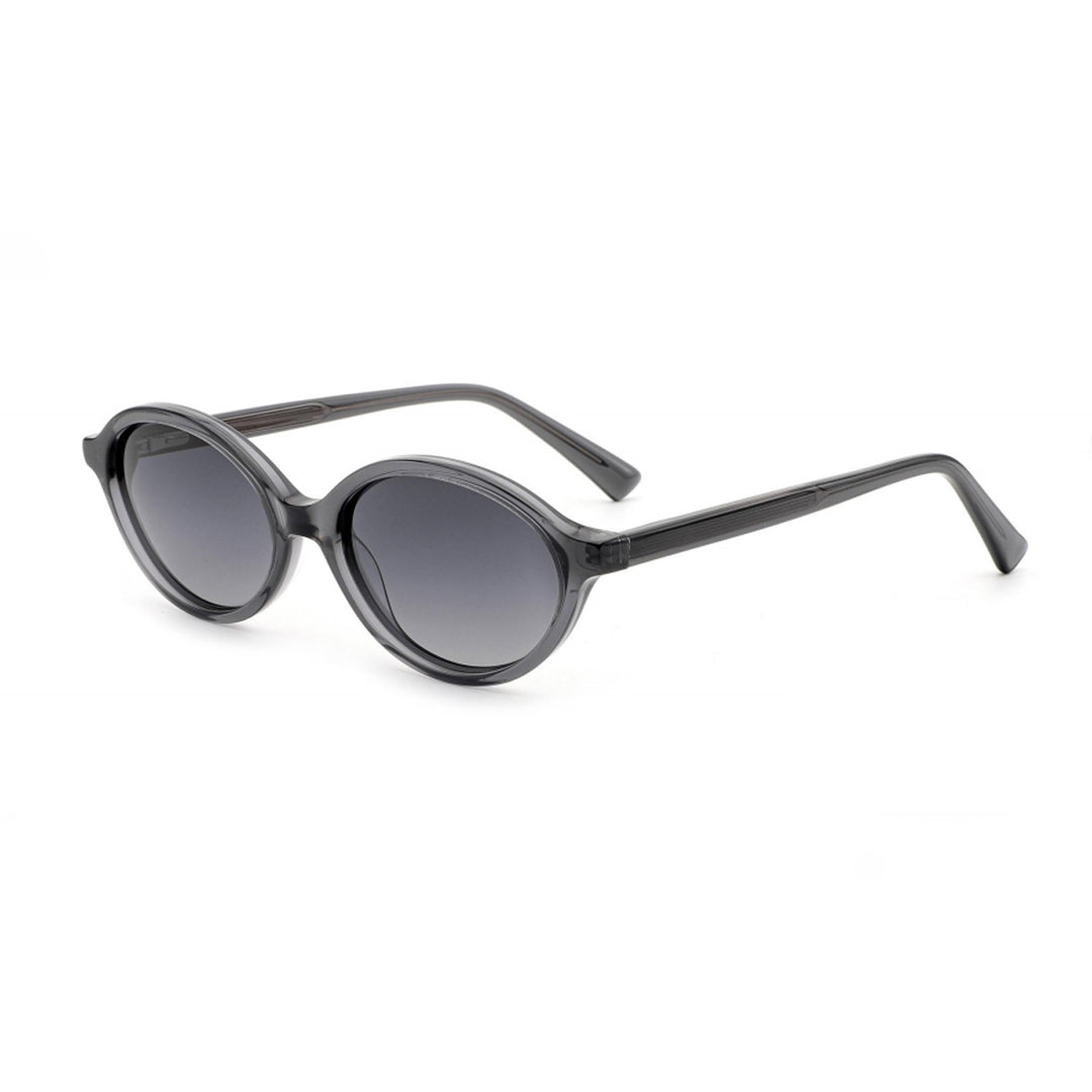 Dame solbrille i elegant, strukturert design med polarisert glass Skanto
