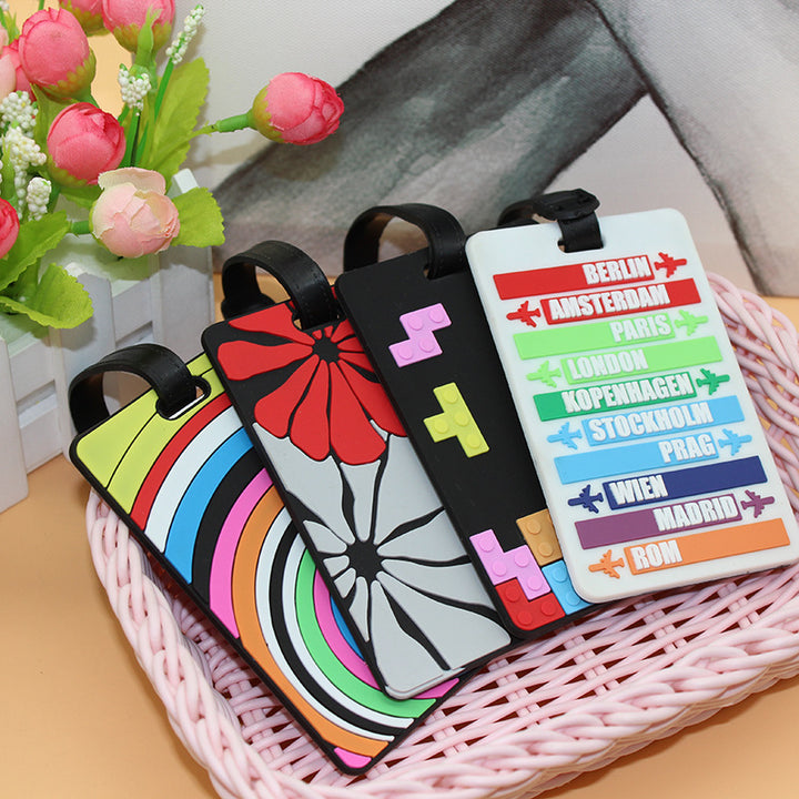 Unisex Travel Theme Luggage Tag Skanto