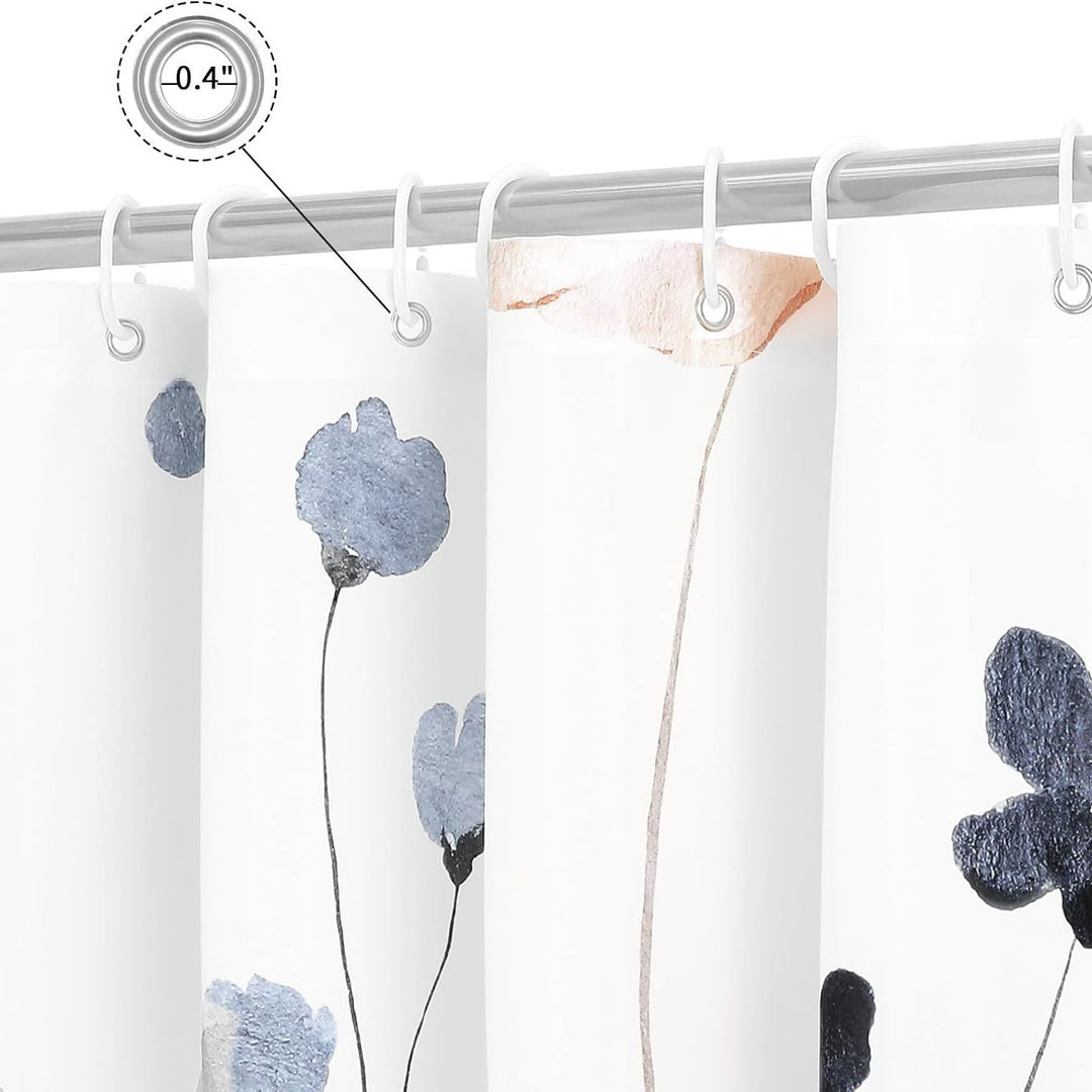 Blomstertrykt Dusjforheng Skanto